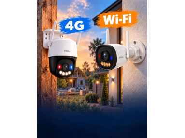 4G или Wi‑Fi камера IMOU: что выбрать для дачи и стройки