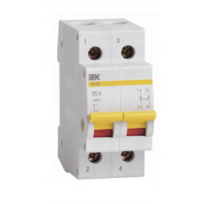 MNV10-2-020 IEK Выключатель нагрузки (мини-рубильник) ВН-32 2Р 20А