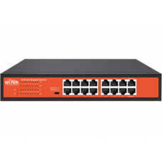 Wi-Tek WI-SG116D V2 16 портовый неуправляемый коммутатор