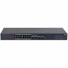 DH-CS4218-16ET-135 16-портовый управляемый коммутатор с PoE