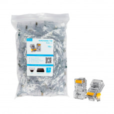 RJ45-1U EVO Коннектор RJ45 Cat.5e (100 штук в упаковке)