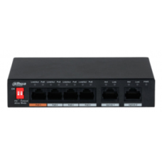 DH-PFS3006-4ET-60 4-портовой коммутатор PoE