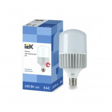 LLE-HP-100-230-65-E40 IEK Лампа светодиодная HP 100Вт 230В 6500К E40 IEK