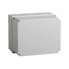 UKO10-240-195-165-K41-55 IEK Коробка распаячная КМ41274 для о/п 240х195х165мм IP55 (RAL 7035, кабельные вводы 5шт) IEK
