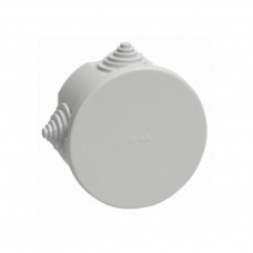 UKO11-075-040-000-K41-44 IEK Коробка распаячная КМ41237 для о/п d75х40мм IP44 (RAL 7035, 4 гермоввода) IEK