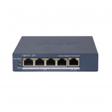 Hikvision DS-3E1505P-EI/M Коммутатор 4-портовый PoE