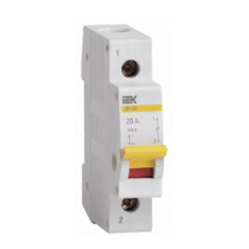 MNV10-1-020 IEK Выключатель нагрузки (мини-рубильник) ВН-32 1Р 20А