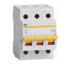 MNV10-3-025 IEK Выключатель нагрузки (мини-рубильник) ВН-32 3Р 25А