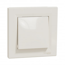 Выключатель одноклавишный SE EPH0100123 Asfora 10AX в сборе быстрозажим. клеммы кремовый Выключатель одноклавишный SE EPH0100123 Asfora 10AX в сборе быстрозажим. клеммы кремовый
