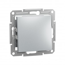 Выключатель одноклавишный SE EPH0100161 Asfora 10AX механизм быстрозажимной алюминий Выключатель одноклавишный SE EPH0100161 Asfora 10AX механизм быстрозажимной алюминий