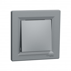 Выключатель одноклавишный SE EPH0100162 Asfora 10AX мех.быстрозажимной сталь Выключатель одноклавишный SE EPH0100162 Asfora 10AX мех.быстрозажимной сталь