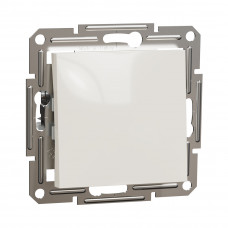 Выключатель одноклавишный SE EPH0170123 Asfora механизм быстрозажим. клеммы кремовый Выключатель одноклавишный SE EPH0170123 Asfora механизм быстрозажим. клеммы кремовый