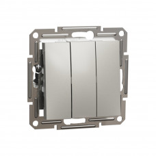 Выключатель трехклавишный SE EPH2100169 Asfora 10AX мех.винтовой бронза Выключатель трехклавишный SE EPH2100169 Asfora 10AX мех.винтовой бронза