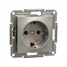 Розетка SE EPH2900169 Asfora с заземлением 16А механизм винтовой бронза Розетка SE EPH2900169 Asfora с заземлением 16А механизм винтовой бронза