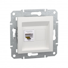 Розетка компьютерная SE EPH4370121 Asfora RJ45 кат. 5е механизм белый Розетка компьютерная SE EPH4370121 Asfora RJ45 кат. 5е механизм белый