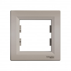 Рамка SE EPH5800169 Asfora 1 постовая бронза