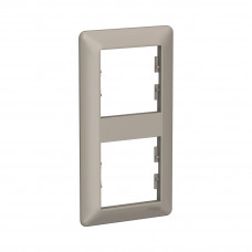 Рамка вертикальная SE EPH5815269 Asfora EM 2 постовая бронза