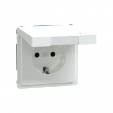 Розетка MERTEN MTN2314-6035 D-Life 16А с з/к с крышкой IP44 белый лотос Розетка MERTEN MTN2314-6035 D-Life 16А с з/к с крышкой IP44 белый лотос