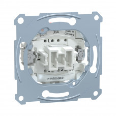 Переключатель мех-м MERTEN MTN3116-0000 D-Life 1 клавишный