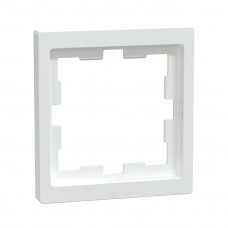 Рамка MERTEN MTN4010-6535 D-Life 1 постовая белый лотос