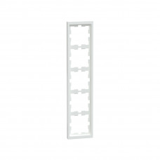 Рамка MERTEN MTN4050-6535 D-Life 5 постовая белый лотос