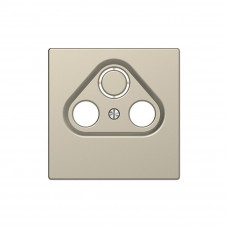 Центральная накладка MERTEN MTN4123-6033 D-Life TV розетки, 2/3 отверстий сахара Центральная накладка MERTEN MTN4123-6033 D-Life TV розетки, 2/3 отверстий сахара