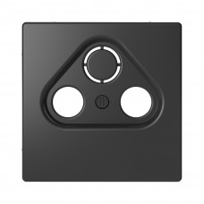 Центральная накладка MERTEN MTN4123-6034 D-Life TV розетки антрацит Центральная накладка MERTEN MTN4123-6034 D-Life TV розетки антрацит