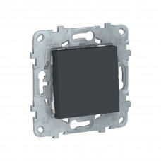 Выключатель одноклавишный SE NU520154 Unica New антрацит Выключатель одноклавишный SE NU520154 Unica New антрацит