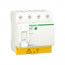Выключатель дифференциального тока SE RESI9 4P 25А 30мА Выключатель дифференциального тока SE RESI9 4P 25А 30мА