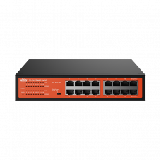 Wi-Tek WI-SG116D V4 16 портовый неуправляемый коммутатор Wi-Tek WI-SG116D V4 16 портовый неуправляемый коммутатор