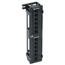ITK настенная патч-панель кат.6 UTP 12 портов (Dual)