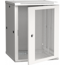 ITK Шкаф настенный LINEA W 15U 600х600мм дверь перфорированная RAL 7035