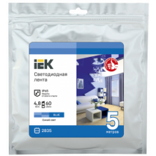LSR1-7-060-65-3-05 IEK Лента светодиодная 5м LSR-2835B60-4,8-IP65-12В IEK