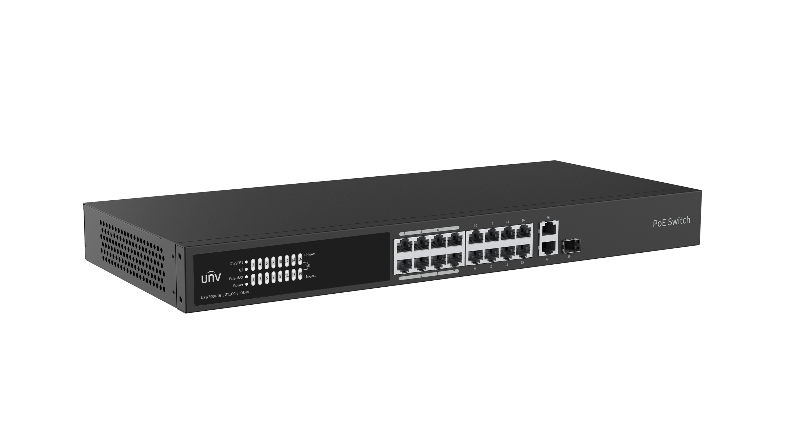 Uniview PoE коммутатор с облачным управлением