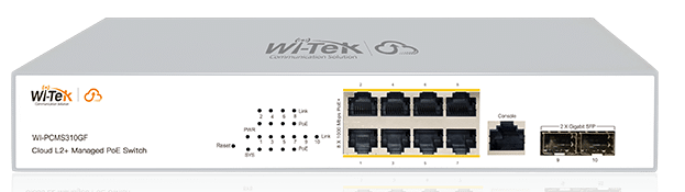 Wi-Tek PoE коммутатор гигабитный