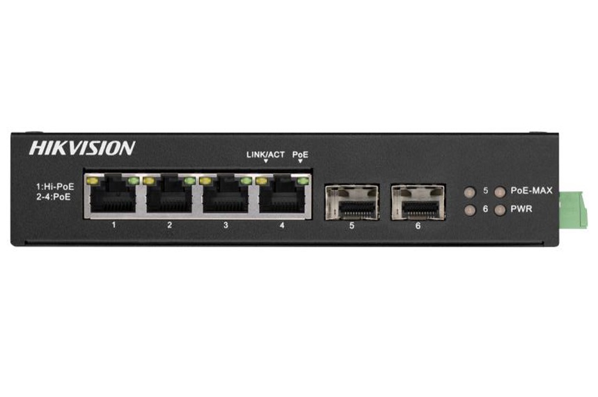 Hikvision Коммутатор Hikvision DS-3T0506HP-E/HS