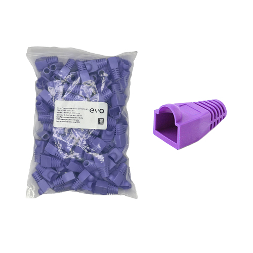 EVO Колпачки RJ45 Cat5/Cat6 (100 шт/пакет)