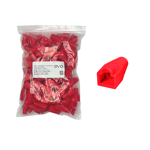EVO Колпачки RJ45 Cat5/Cat6 (100 шт/пакет)