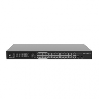 Uniview 24-х портовый PoE коммутатор