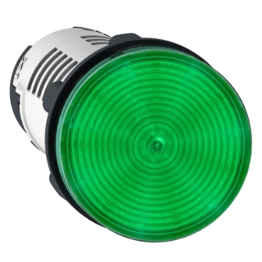 Schneider Electric Моноблочная сигнальная лампа зеленая