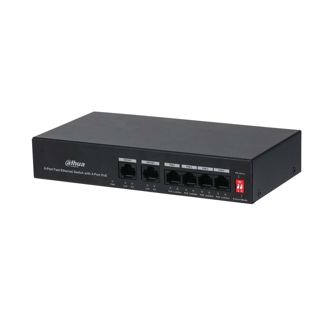 Dahua Коммутатор Dahua DH-S3006-4ET-45