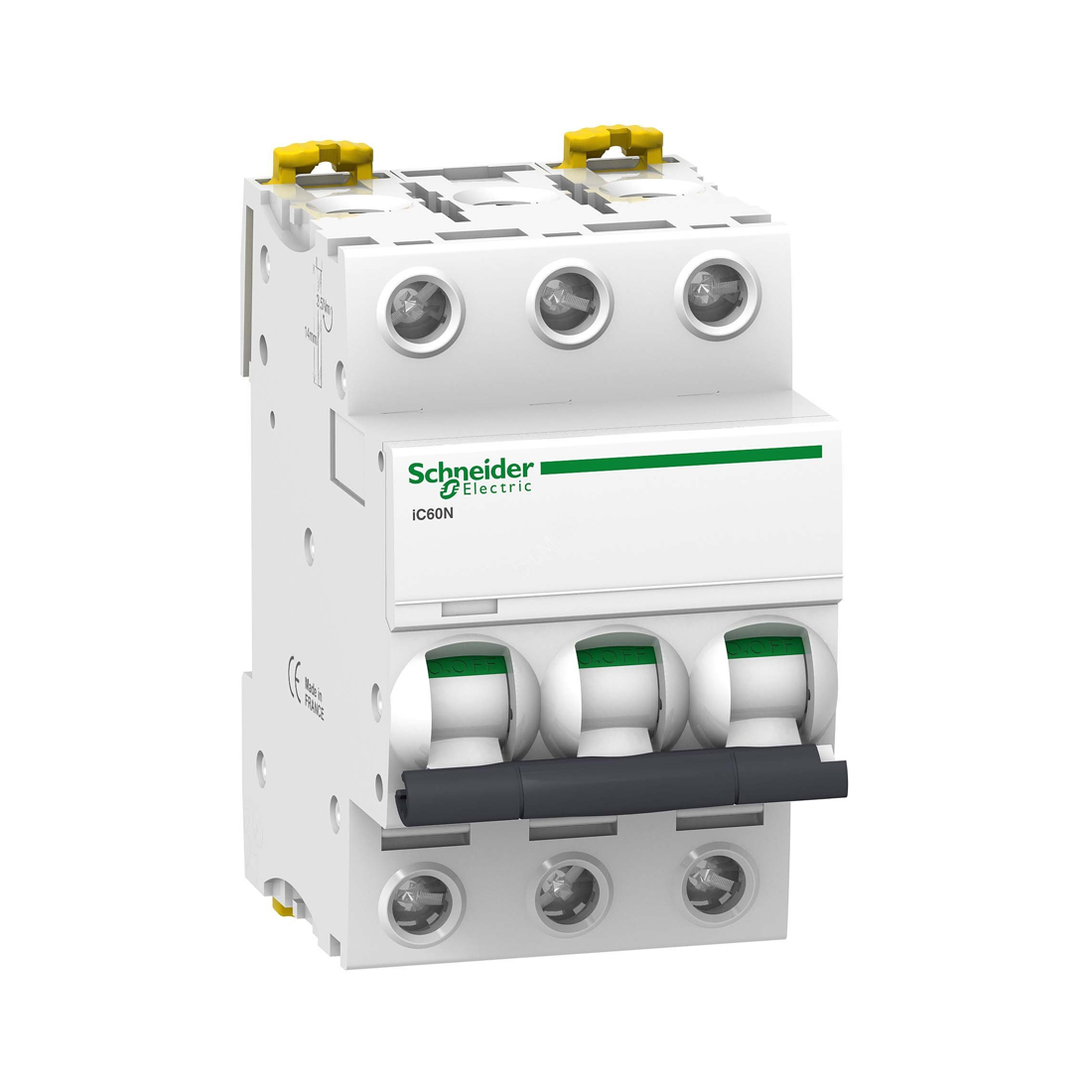 Schneider Electric Автоматический выключатель SE A9F79310 Acti9 iC60N 3П 10А C 6кА