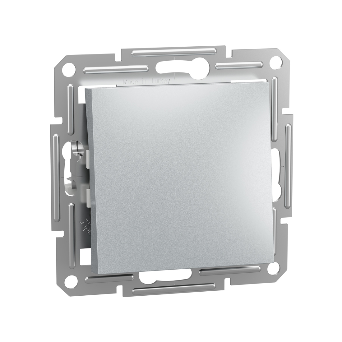 Schneider Electric Выключатель одноклавишный SE EPH0100161 Asfora 10AX механизм быстрозажимной алюминий