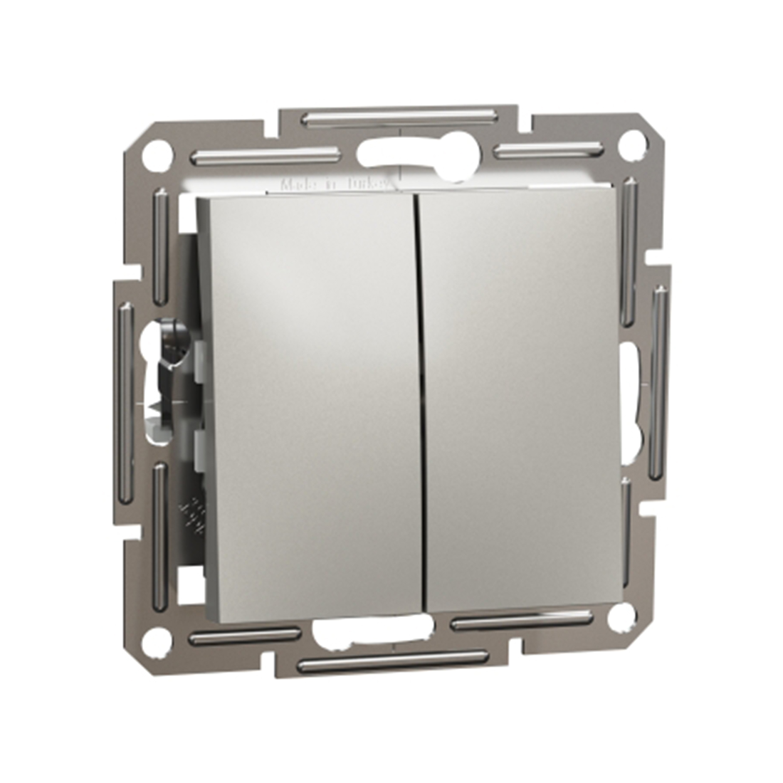 Schneider Electric Выключатель 2х клавишный SE EPH0600169 Asfora проходной механизм бронза