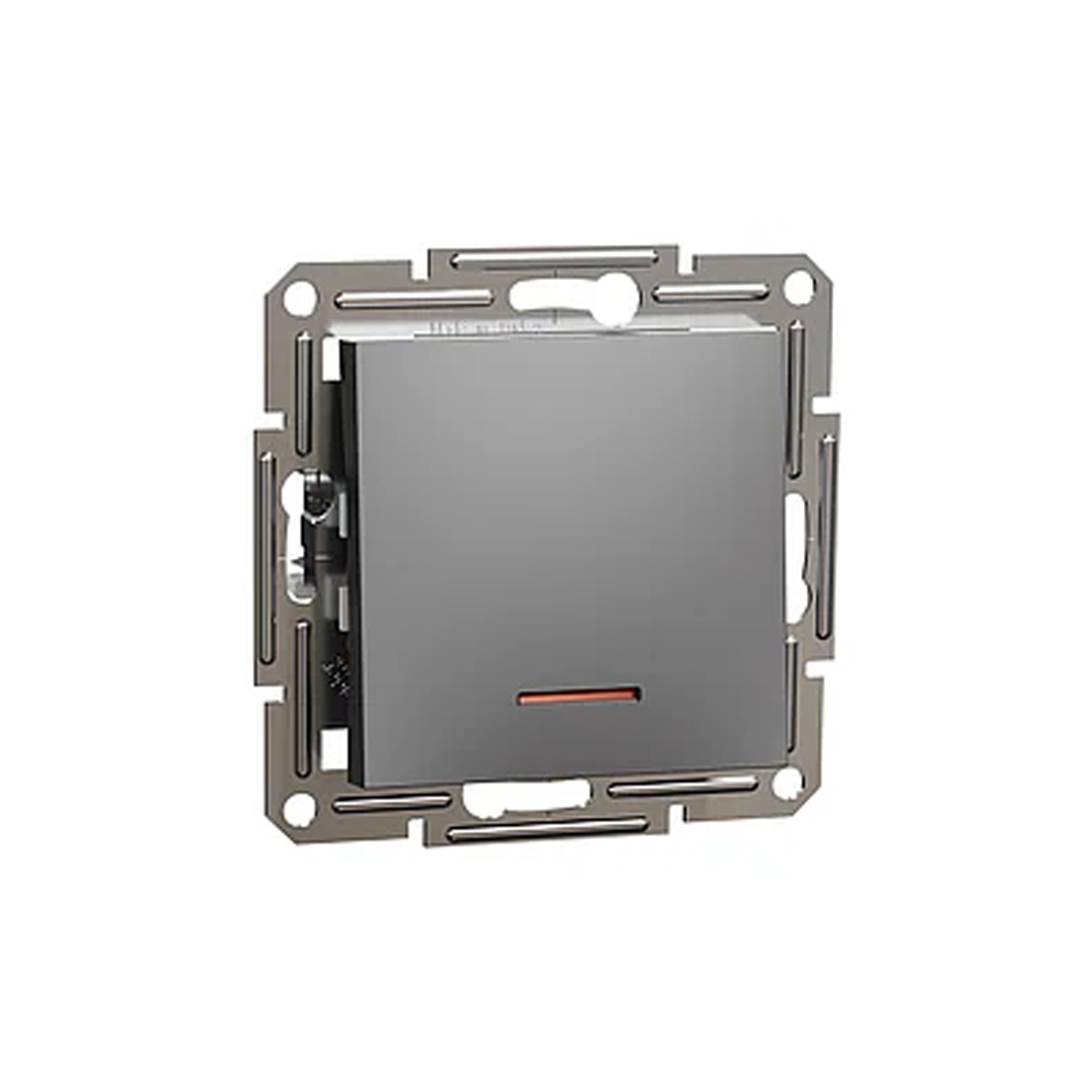 Schneider Electric Выключатель одноклавишный SE EPH0700171 Asfora самовозвратный 10A антрацит