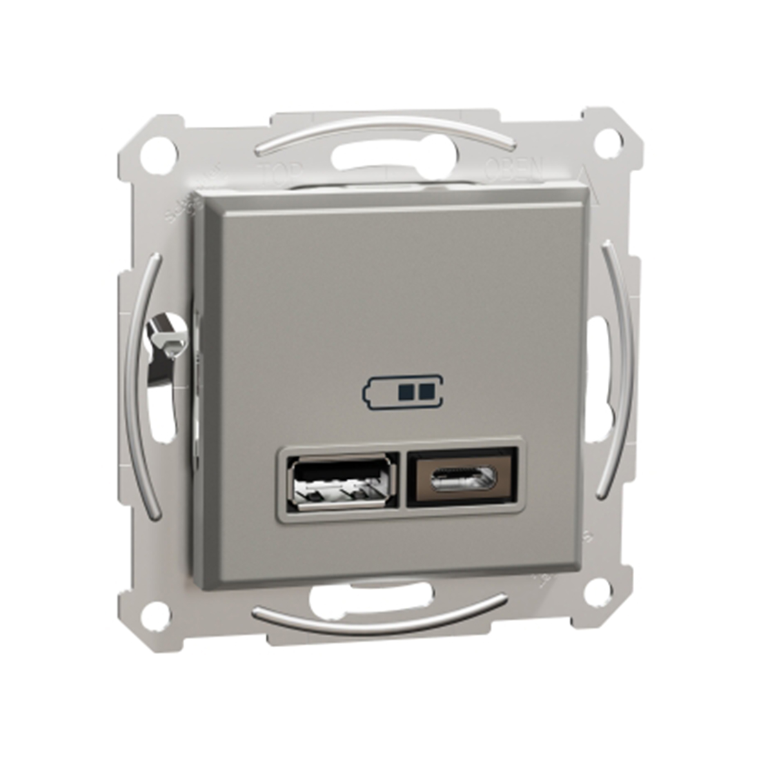 Schneider Electric Розетка USB SE EPH2700369 Asfora A+С 2,4А механизм бронза