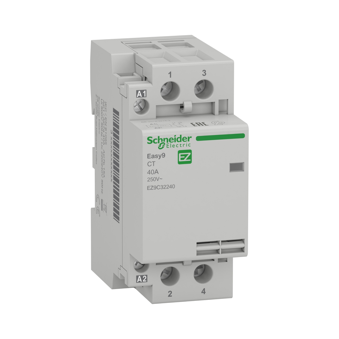 Schneider Electric Контактор модульный SE EZ9C32240 40A 2НО 230/250В АС 50ГЦ