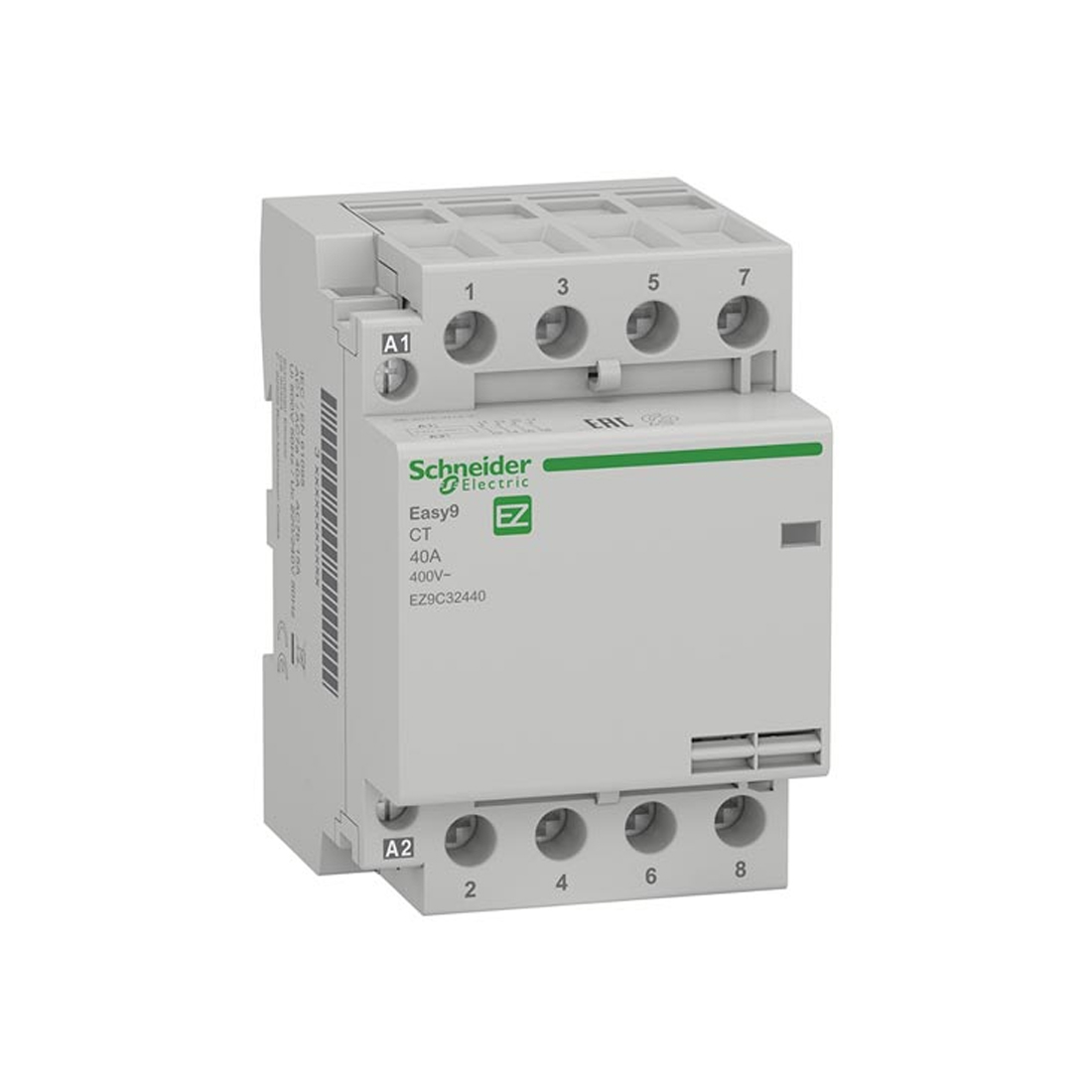 Schneider Electric Контактор модульный SE EZ9C32440 40A 4НО 230/250В АС 50Гц