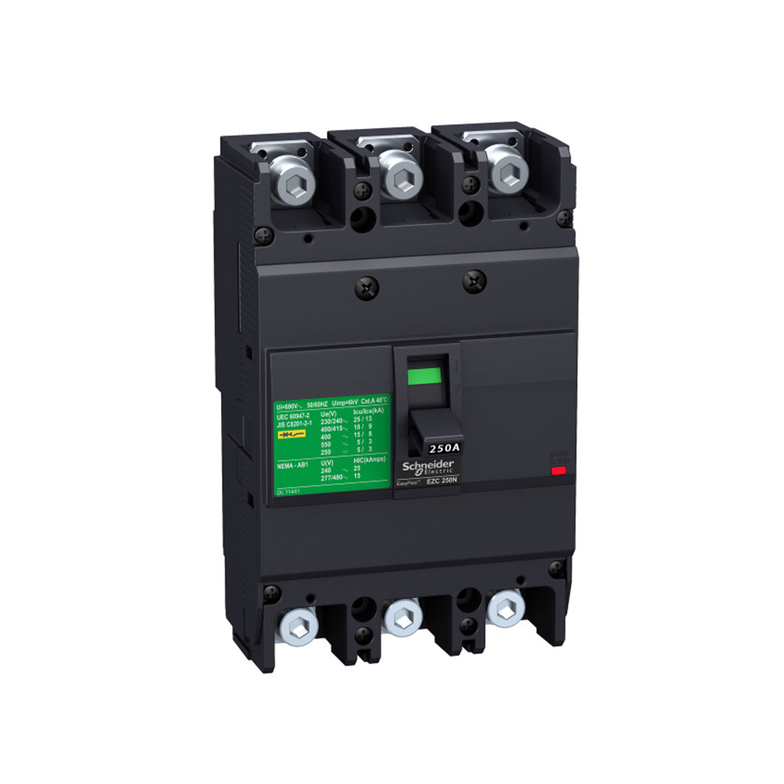 Schneider Electric Автоматический выключатель SE EZC250N3200 Easypact 3P 200A