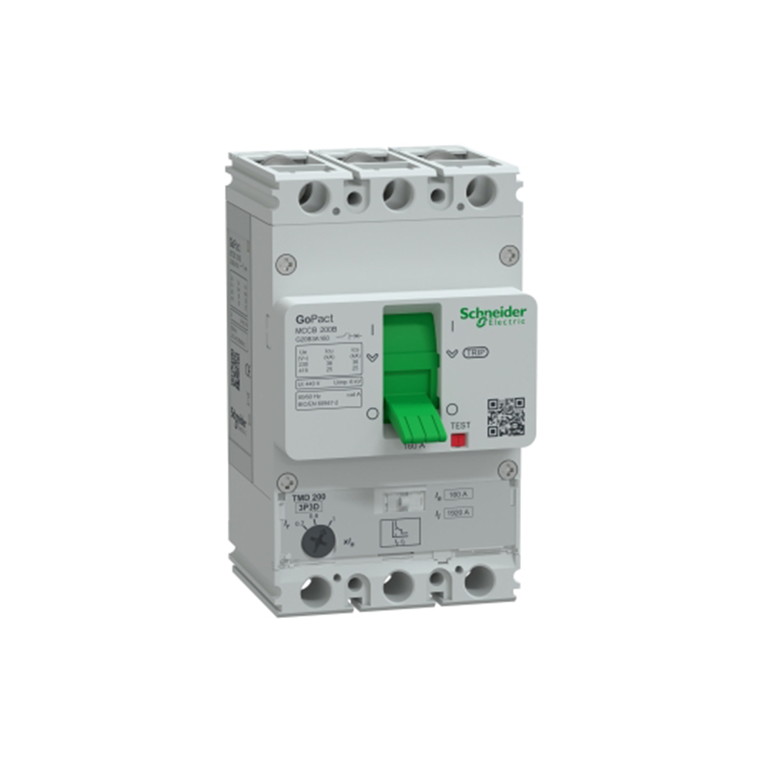 Schneider Electric Автоматический выключатель SE G20B3A160 GoPacT 3P 160A 25kA